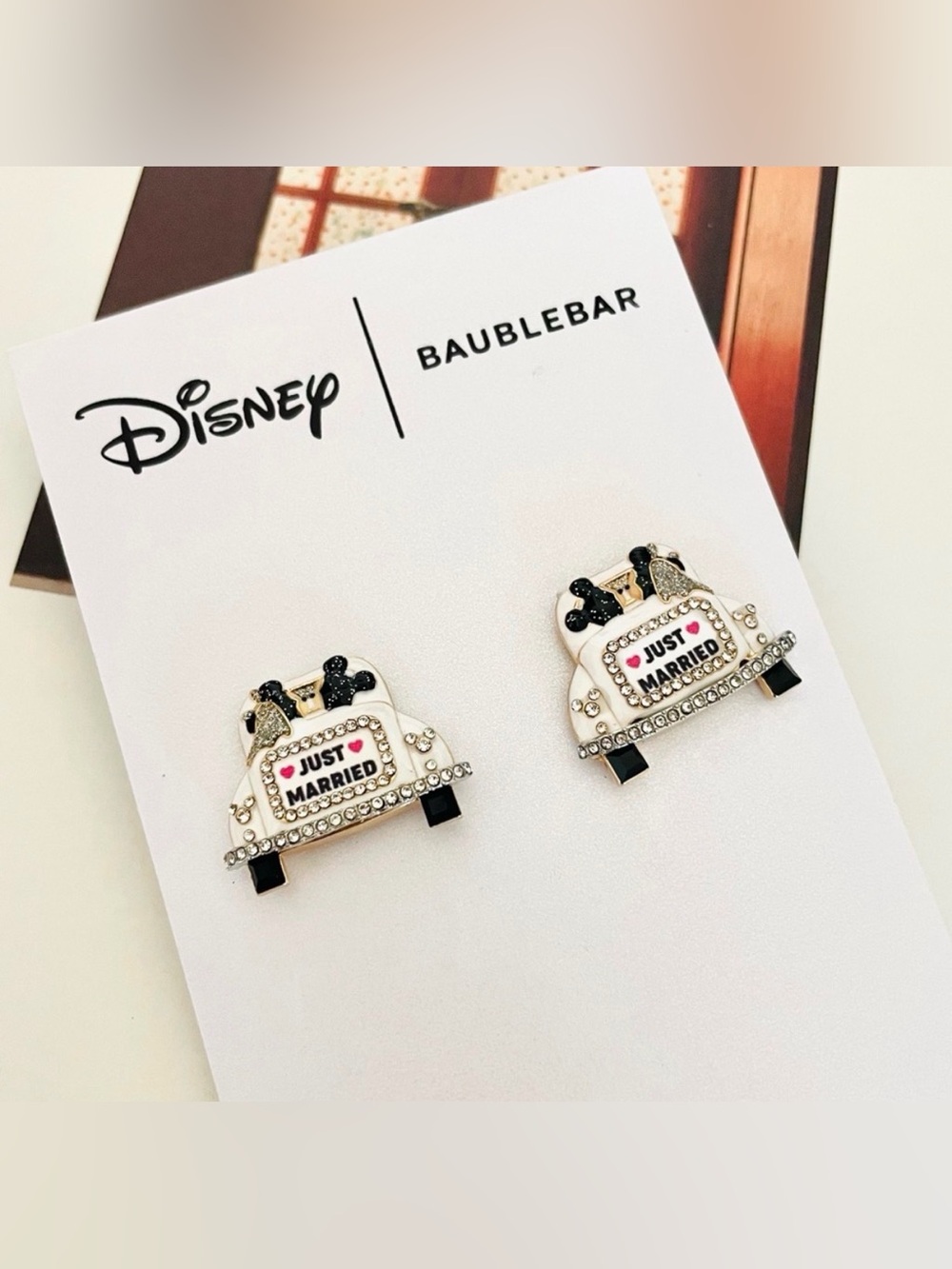 BaubleBarx Disney Mickey Just Married Earrings